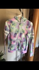 Girl's Youth Abercrombie Kids Full Zip Hooded Sweatshirt Size 15/16 GUC piling