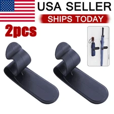 2Pcs Car Interior Accessories Umbrella Hook Holder Hanger Clip Fastener US