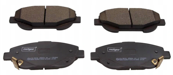 Maxgear 19-3010 BremsbelÄGe Bremsbelagsatz BremsklÖTze Vorne FüR Toyota Avensis-image