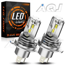 Bombillos LED Focos Para Auto Carro H4 Luz De Coche Faros Faro Delanteros 2PC