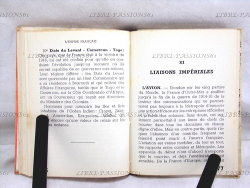 L'EMPIRE FRANÇAIS, GEORGES R. MANUE, ÉDITIONS IAC, 1941 - Picture 12 of 16