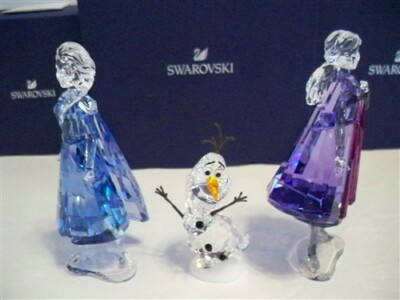SWAROVSKI ELSA ANNA & OLAF DISNEY ANIMATED FILM FROZEN 2