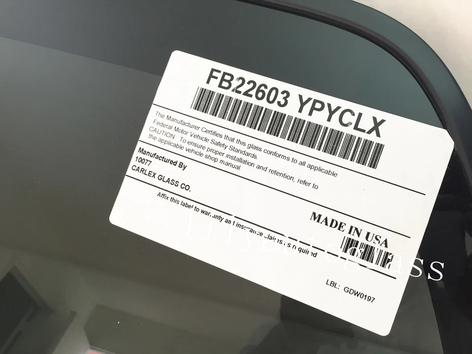 Fits 05-21 Nissan Frontier Suzuki Equator Back Window Glass Slider OEM W/ Glue Foto 2 de 4