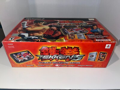 Tekken 5 Ultimate Collector's PS2 10th Anniv Hori Arcade Fight