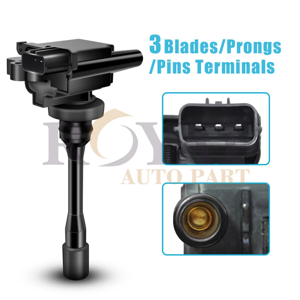 Ignition Coil & Spark Plug For Mitsubishi Lancer Mirage Galant Chrysler UF295 Foto 2 de 4