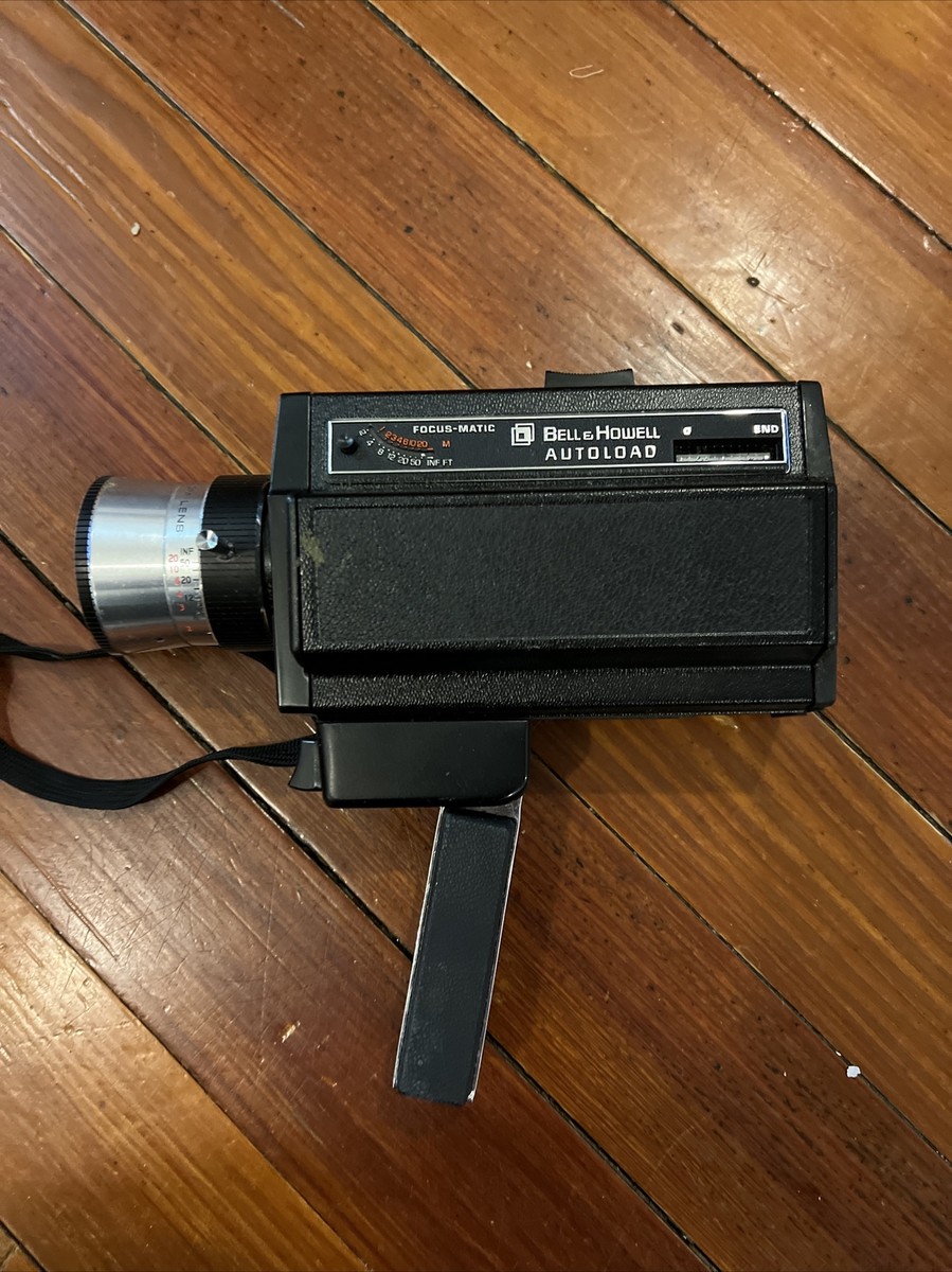 フィルムカメラ bell&howell autoload Vintage Bell And Howell Autoload Zoom Reflex 8mm Movie