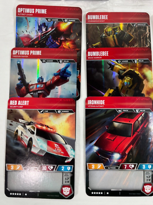 Transformers Trading Card Game TCG Wave 1 lot w/ starter set, boosters,  Dinobots