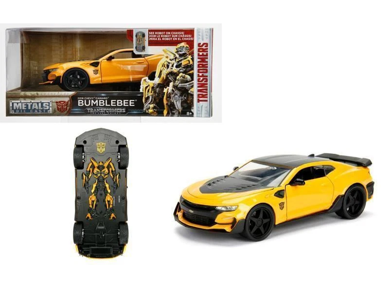 1:24 Bumblebee 2016 Chevrolet Camaro -- Transformers -- Hollywood Rides JADA
