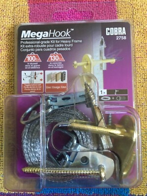 Cobra Professional-grade Kit for Heavy Frame 1-Mega Hook, * Same Day Ship 