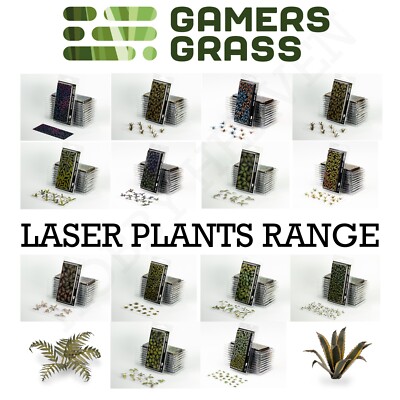 Gamer Gras Laser Pflanzen Full Range Diorama Gelände Hobby