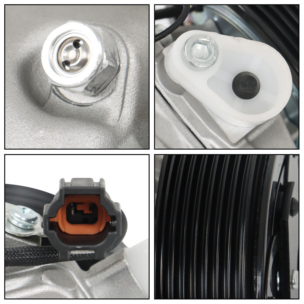 Air Conditioner A/C Compressor with Clutch for Nissan March 1