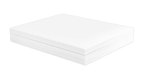 Pack of 10 3/16 White Foam Core Backing Boards (11x14 White)