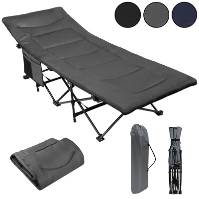 Campingbett Feldbett mit Matraze 190 x 67 x 40 cm Gästebett klappbar max 200 kg