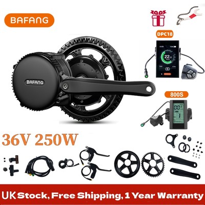 BAFANG BBS01 36V 250W 68mm Mid Drive Motor E-bike Electric Bike Conversion Kits
