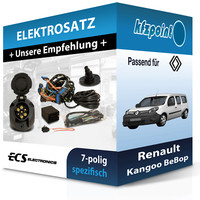 für Renault Kangoo Bebop 03.2009-Jetzt ECS E-Satz 7Polig Fahrzeugspezifisch NEU
