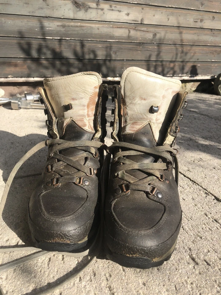 LOWA Trial, Gr. 7, echt Leder, braun, Wanderstiefel, Trekkingstiefel, gebraucht