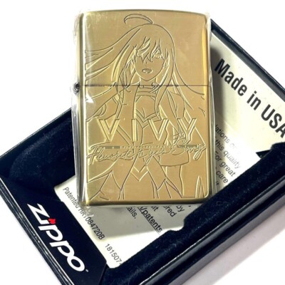 その他 Vivy Fluorite Eye&#39;s Song GOLD ZIPPO Zippo Vivy Fluorite Eyes Song Gold Double Sided Etching