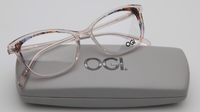 NEW OGI UPTOWN Col.387 Crystal Sand EYEGLASSES GLASSES 51-15-140 B38mm Japan