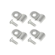 8X 3/16" Stainless Steel Brake Line Clamp Screw Street Rod Custom Dune Buggy Set