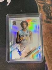 2021-22 Topps Chrome Elite Overtime Auto Ryan Bewley RC Refractor