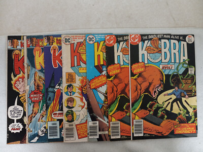 Kobra from DC Comics 1-3 5-7. 2 Copies of Number 7 Great Reader Copies