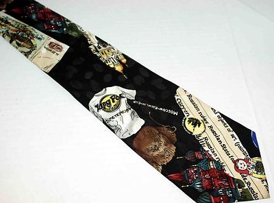 NICOLE MILLER SILK TIE-1993-USSR, RUSSIA, ST. PETERSBURG, MOSCOW DETAIL