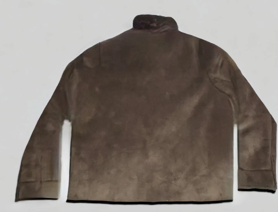 Womens CAOCO New York Brown Coat Size Large - Image 2 of 4