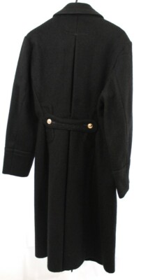 USSR Military Navy Overcoat Original 1980th Pure 100% WOOL Great