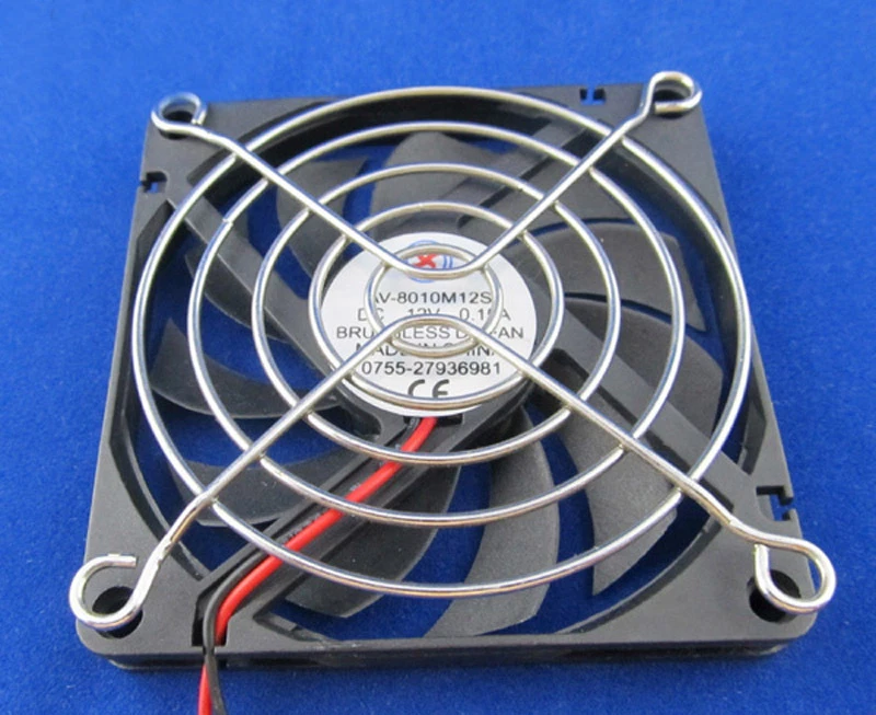 8cm Metal Wire Finger Guard 80mm CPU Fan DC Fan Grill/Guard Protector PC Silvery - Image 3 of 4
