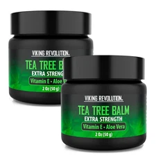 Viking Revolution Tea Tree Oil Cream - Super Balm Athletes Foot Cream - for Ecze