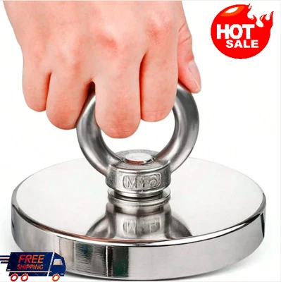 Super Strong Neodymium Fishing Magnets Heavy Duty imanes Magnet with Center Hole