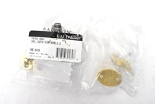 Baldwin Swivel Cabin Door Hook 2.5" 0950.003 Gold Finish Genuine OEM Set