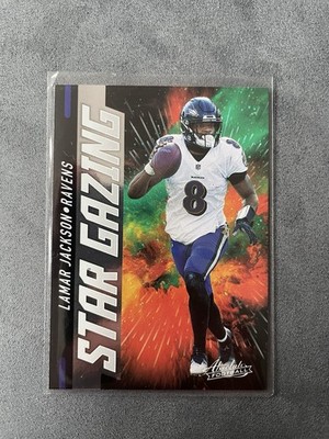 2021 Panini Absolute Football Lamar Jackson Star Gazing #SG3