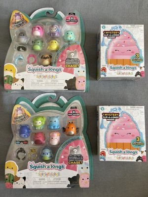 SquishMallows Squish-a-longs Serie 2 & 3 - jeweils zwei neue Packungen - portofrei
