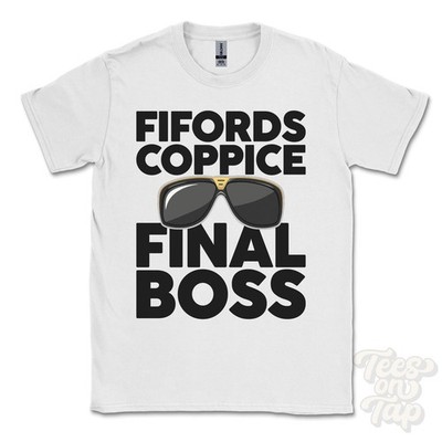 FIFORDS COPPICE FINAL BOSS T-SHIRT lustiges Weihnachtsgeschenk Fordingbridge Hampshire