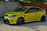 Maxton Design Frontlippe V.1 Passend FüR Ford Focus RS Mk2 Schwarz Hochglanz