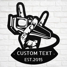 Personalized Barber Shop Metal Sign Custom Decor Gift for Barbers and Stylists