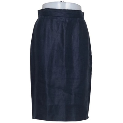 British House, Rock, Größe: 40, Blau, Leinen, Einfarbig, Damen #GAM