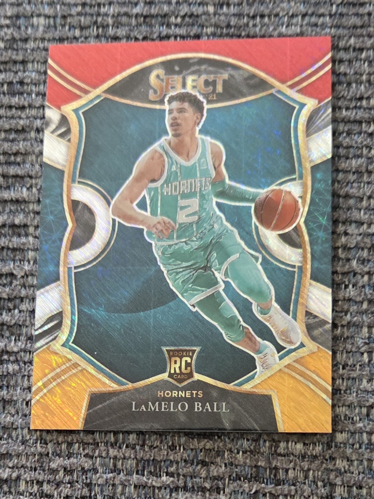 2020-21 Panini Select LaMelo Ball #63  Prizm (RC) Perfect Centering 🔥