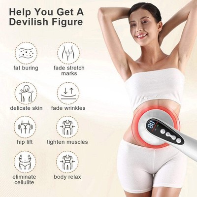 Electric EMS Body Massager & Sculpting Device   Cordless Microcurrent Belly, Arm