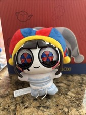 The Amazing Digital Circus Pomni Animatez Pendent Keychain Plush Toy Doll