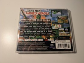 Army Men: Sarge's Heroes (Sega Dreamcast, 2000) - Complete in Box