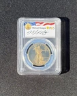 1986 W Gold $50 American Eagle Reagan Signed 1oz PCGS PR 69 DCAM