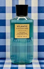 Bath  Body Works The Men's Collection Atlantic 3-In-1 Hair Face Body Wash 10 oz