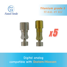 5pcs Osstem TS Hiossen dental fixture digital model analog Regular and Mini
