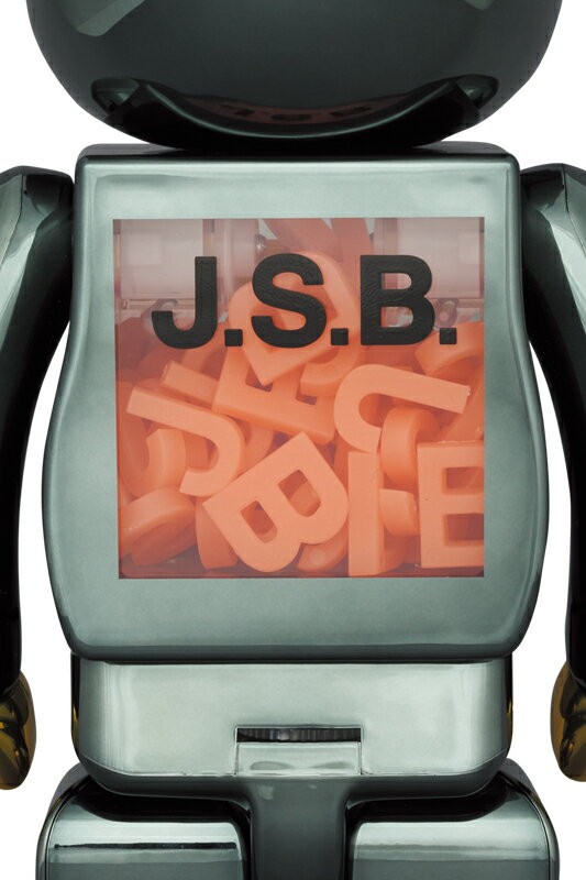 BE@RBRICK J.S.B. 4TH Ver.100％ & 400％ 70mm/280mm MEDICOM