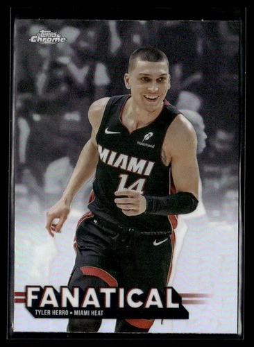 2025 Topps Chrome Tyler Herro Base (RAW)