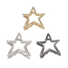Hollow Star Hair Claw Clip Metal Hairpin For Women Girls Fashion Accessories