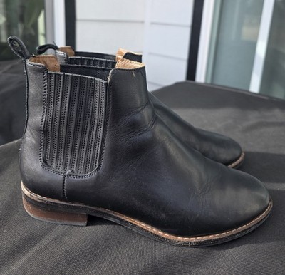 Thursday Boots Women s Chelsea Dreamer, Size 7, Black Handcrafted