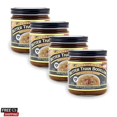 Vegetarian No Chicken Base, Made with Seasoned Vegetables, Certified , Makes ...